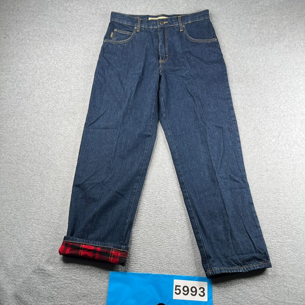 Cabela's Casuals Lined Denim Jeans Womens Size 10 Short